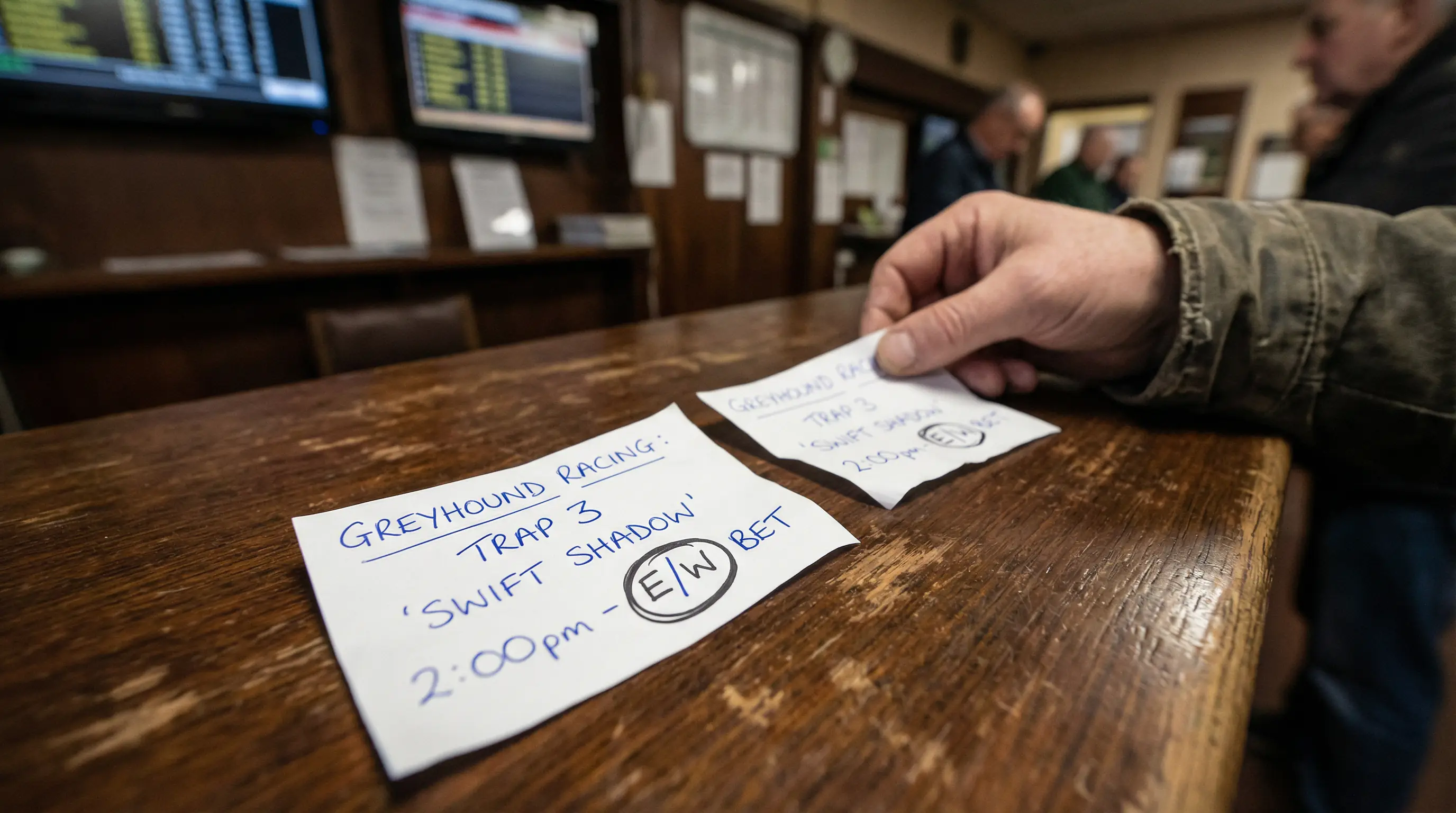 Each way betting on greyhounds explained including place terms value spots and strategy