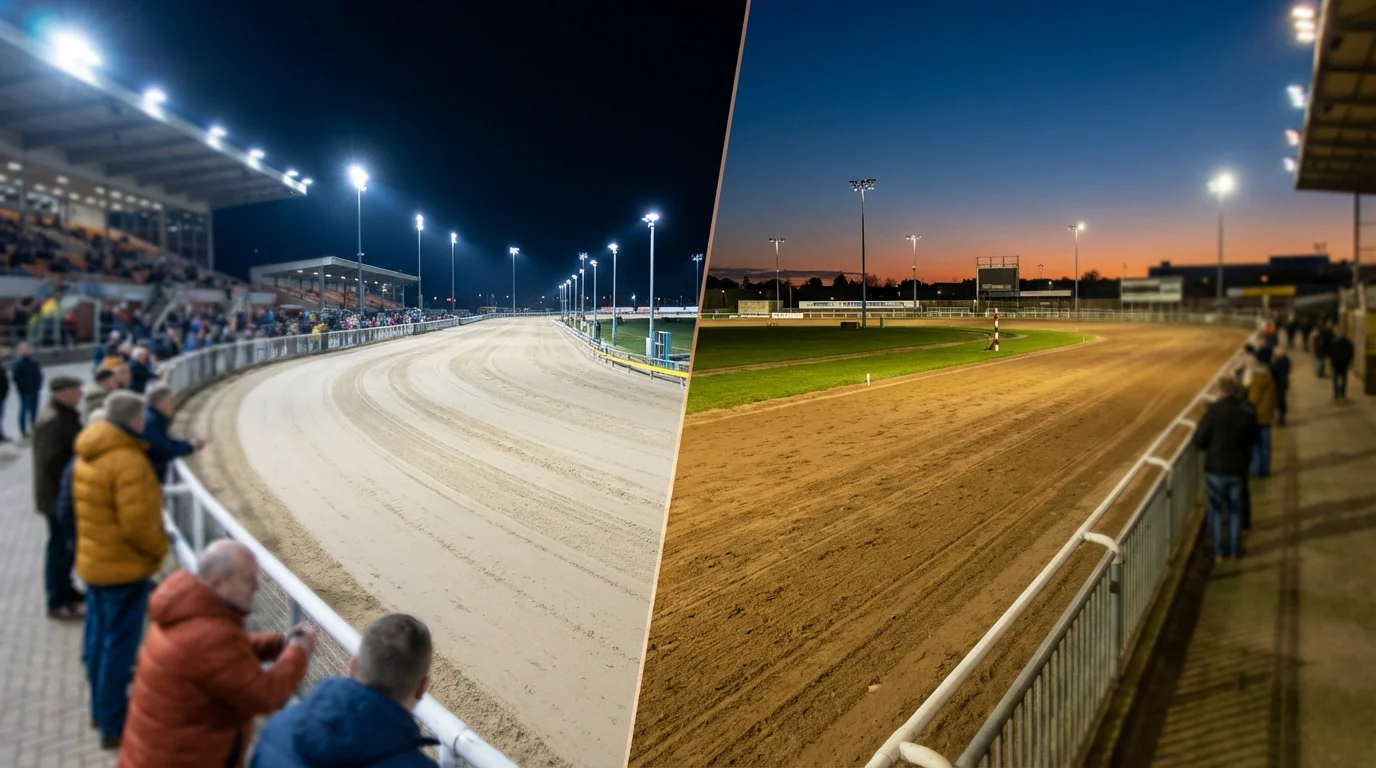 Comparison of English and Irish Greyhound Derby format venue prize money and betting differences