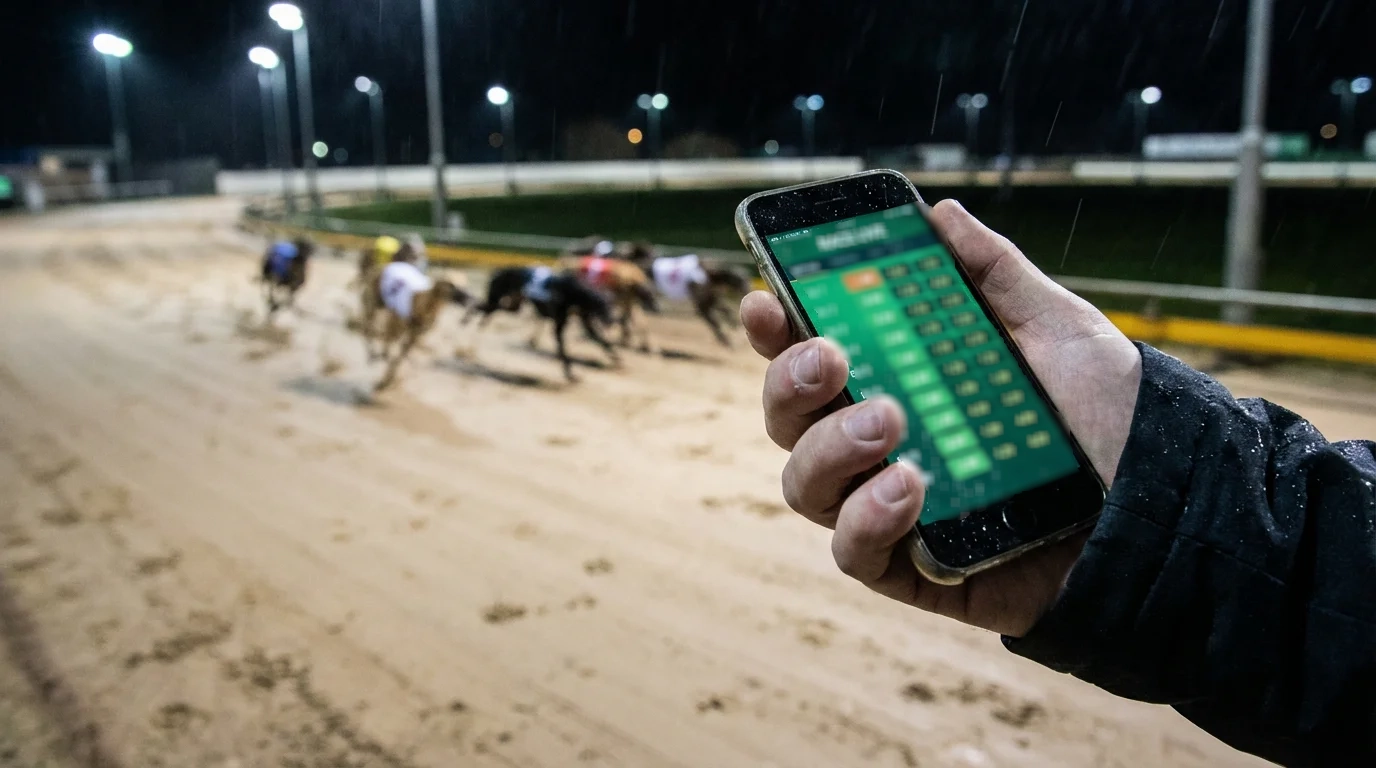 In-play live greyhound betting guide including exchange trading and timing strategies